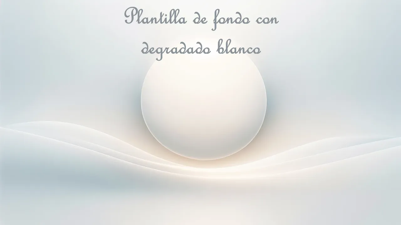 Plantilla de fondo degradado blanco para presentaciones comerciales