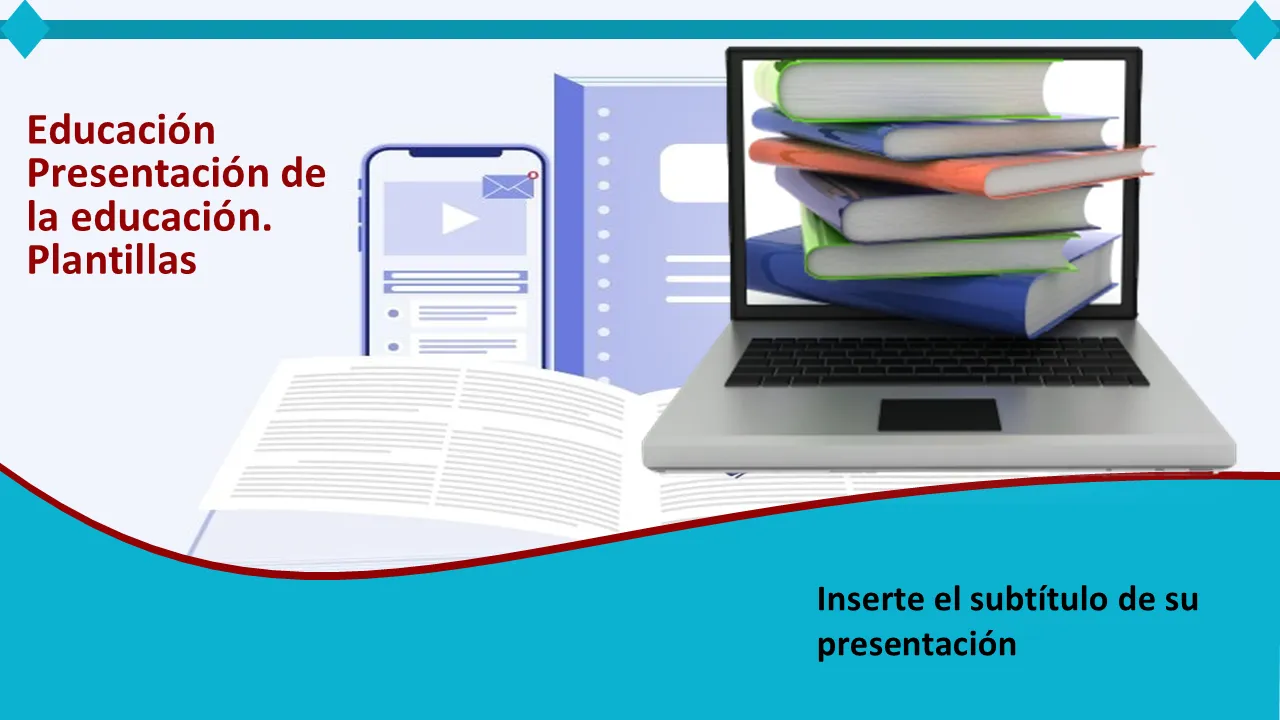 Plantillas de PowerPoint sobre educación en línea para presentaciones comerciales